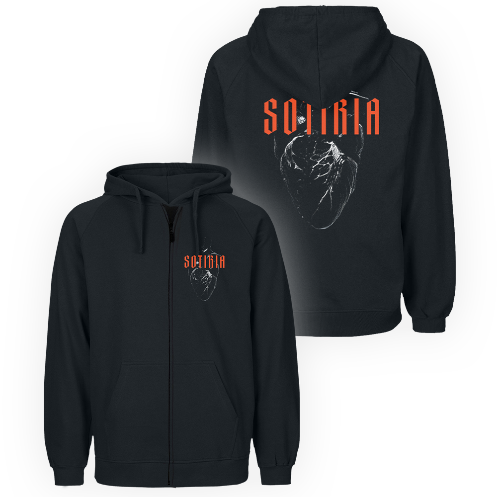 'Black Heart' Zipper